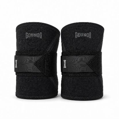 GOUNOD Knee Sleeves for Weightlifting - 7mm Neoprene Knee Sleeves
