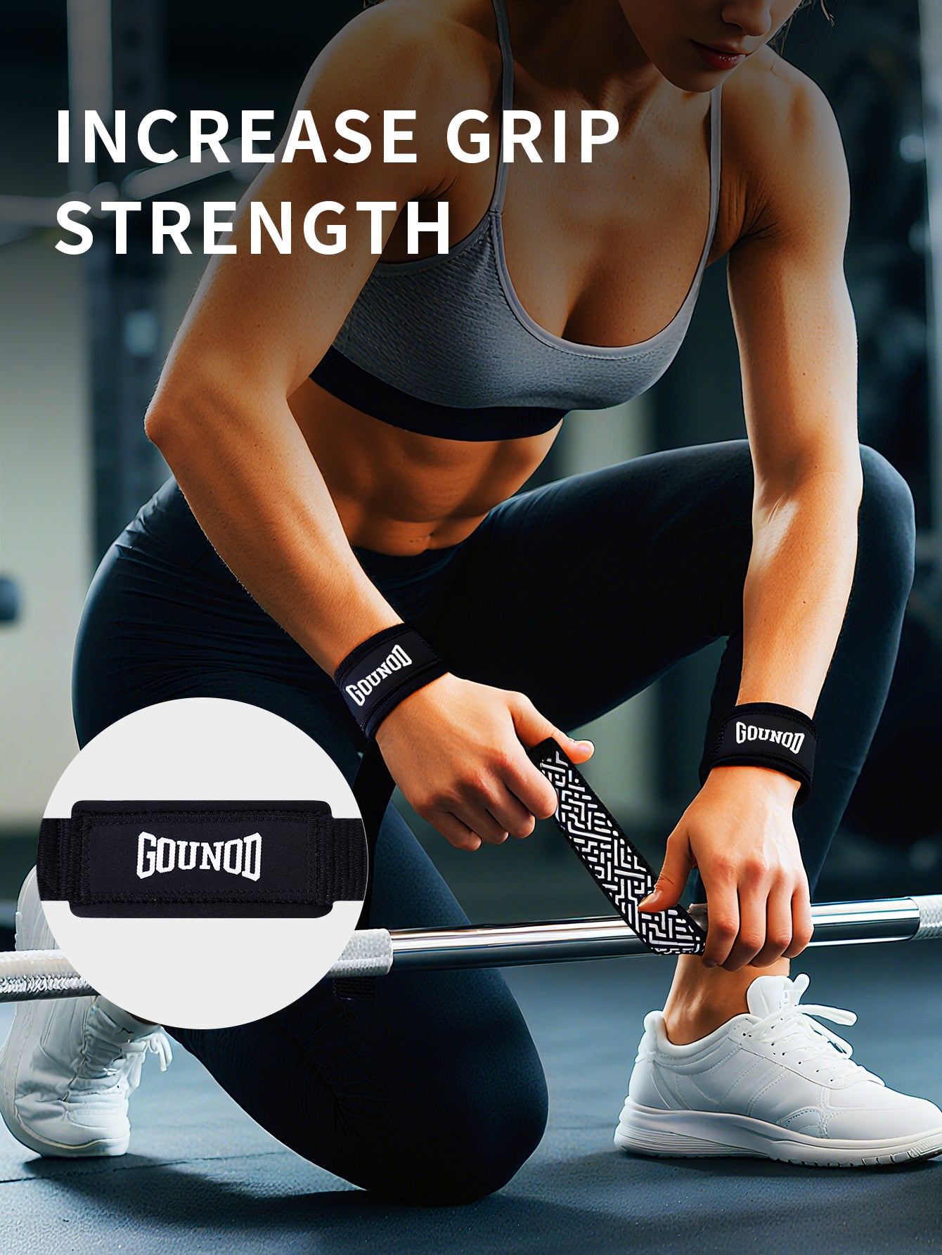 Professional Weightlifting Wrist Wraps & Straps