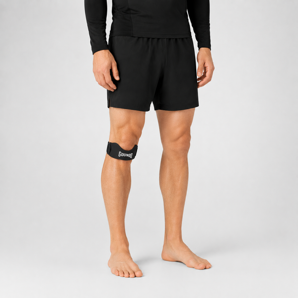 Silicone Patellar Tendon Support Strap 2 Pack