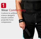 GOUNOD Lifting Straps for Weightlifting, Padded Wrist Straps, Black J461