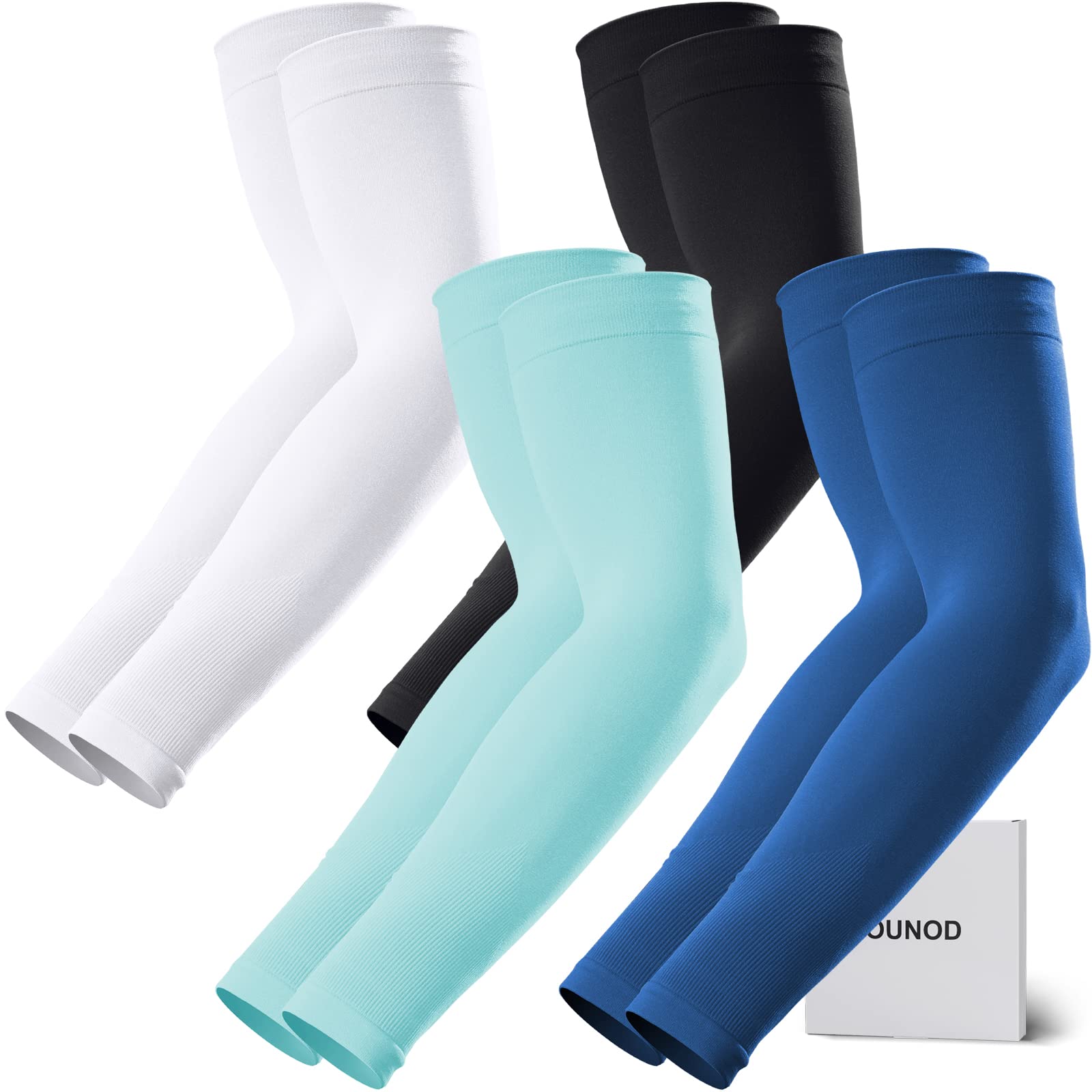 GOUNOD Plain Cuff Cooling Arm Sleeves UV Protection BXPK