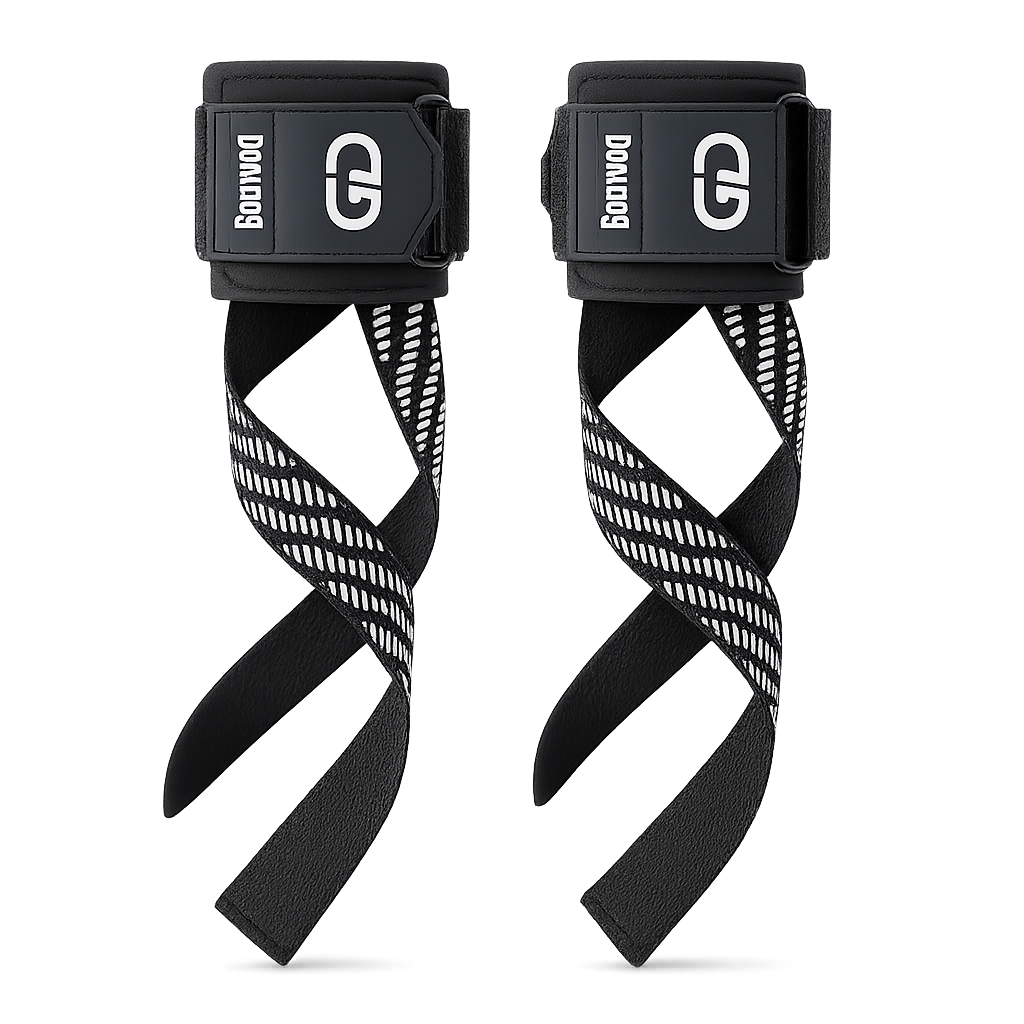 GOUNOD Lifting Wrist Straps with D Ring for Weightlifting