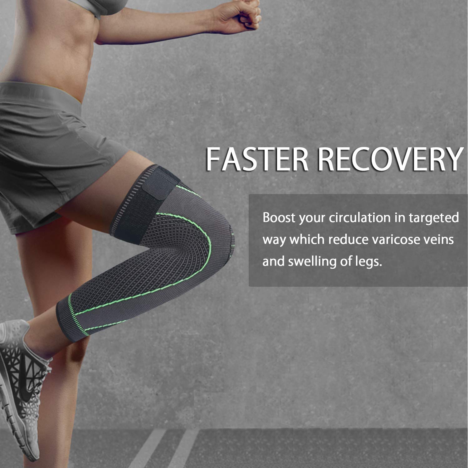 Full Leg Sleeves Long Compression  HJ028