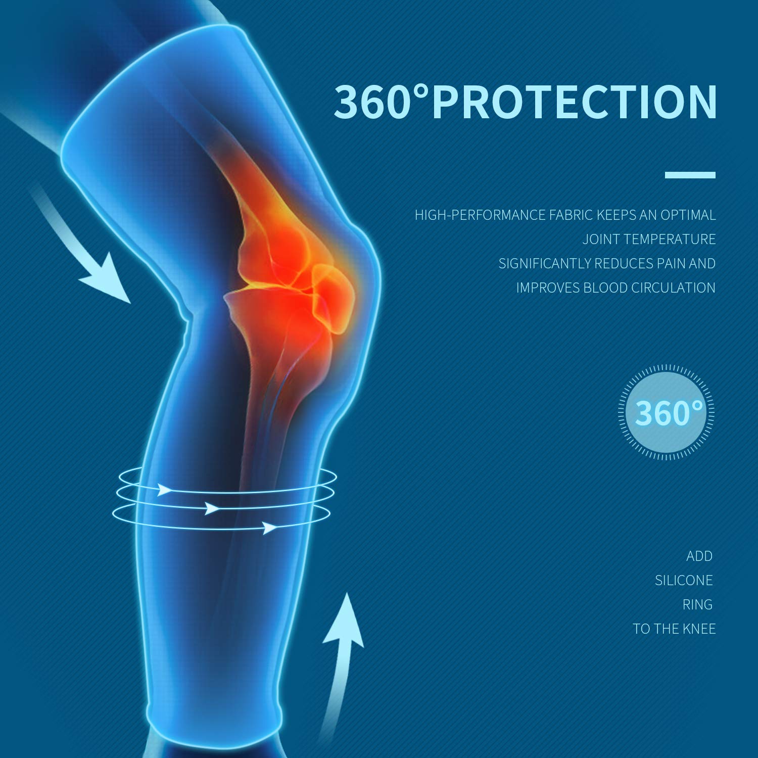 Full Leg Sleeves Long Compression  HJ028