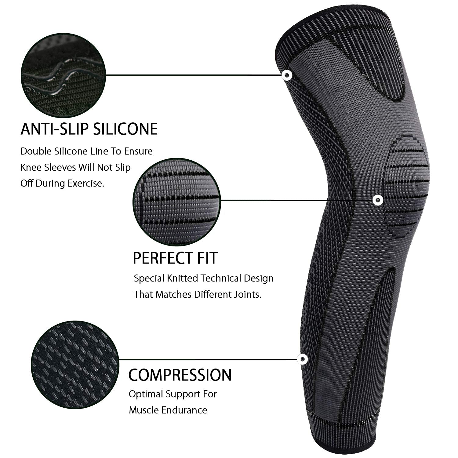 Full Leg Sleeves Long Compression  HJ028