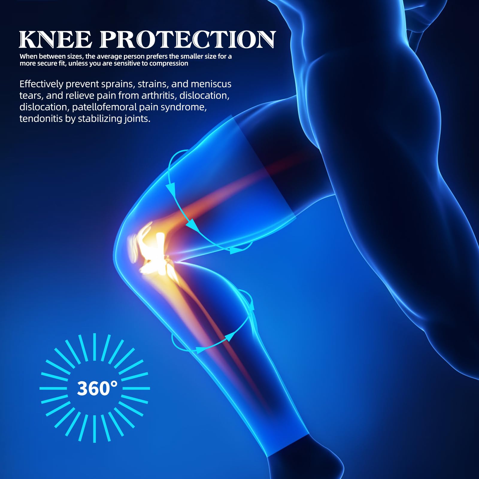 Copper Full Leg Sleeves Long Compression HJ013735