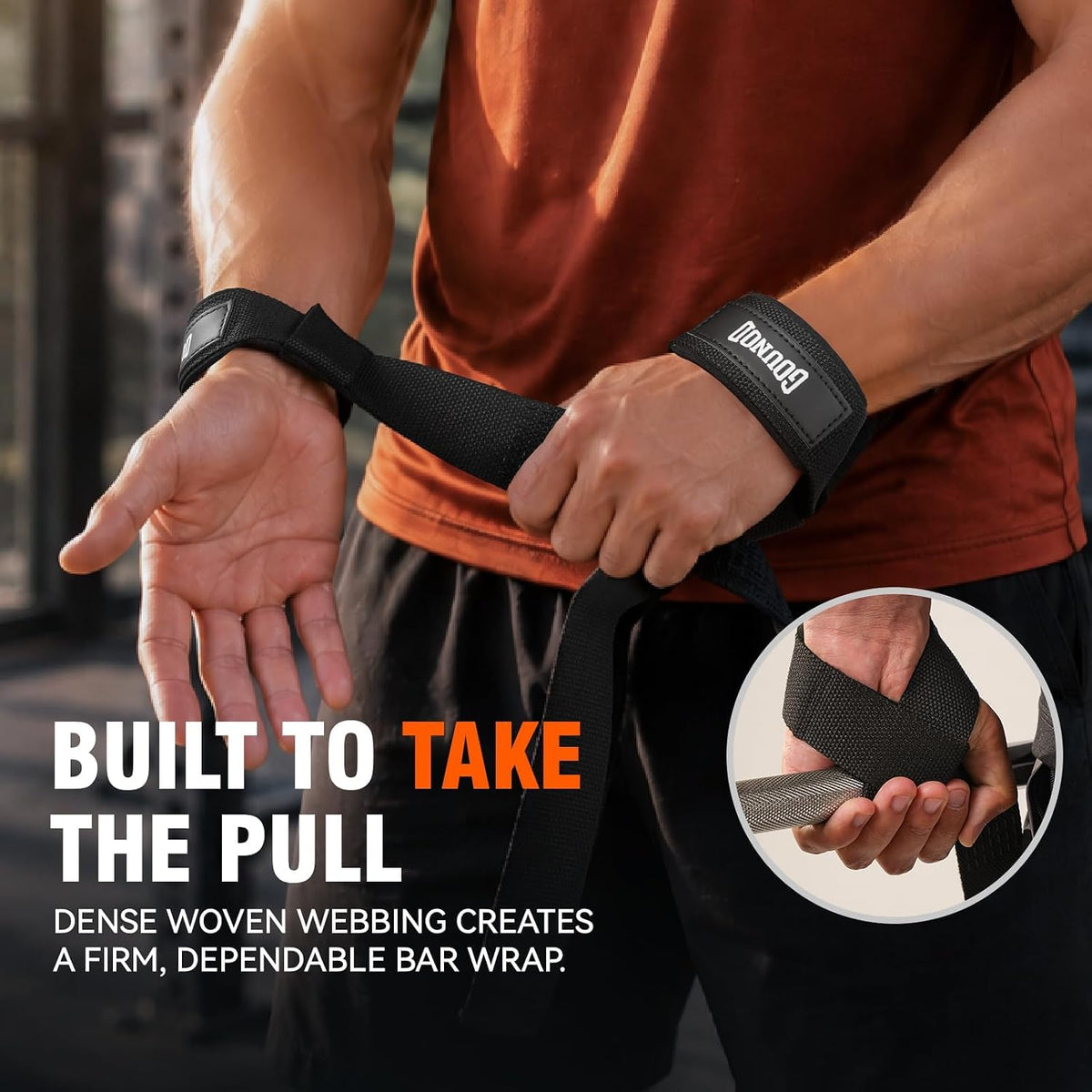 Gounod Non-slip silicone grip and cushioned wrist padding  J46