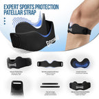 Gounod 120° Butterfly Knee Strap 2 Pack BGD004