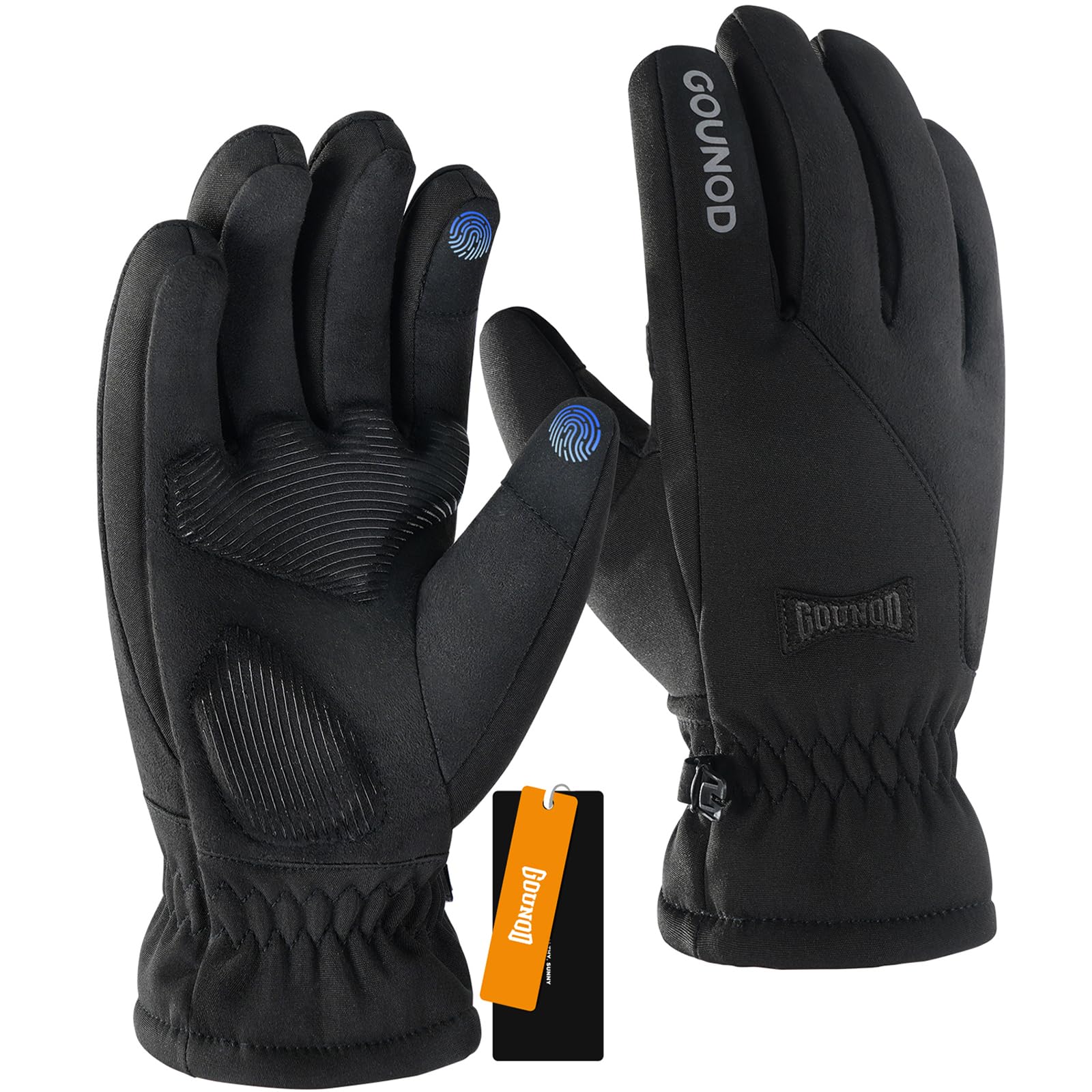 GOUNOD Thermal Insulated Waterproof Windproof Cold Weather Gloves GDUS