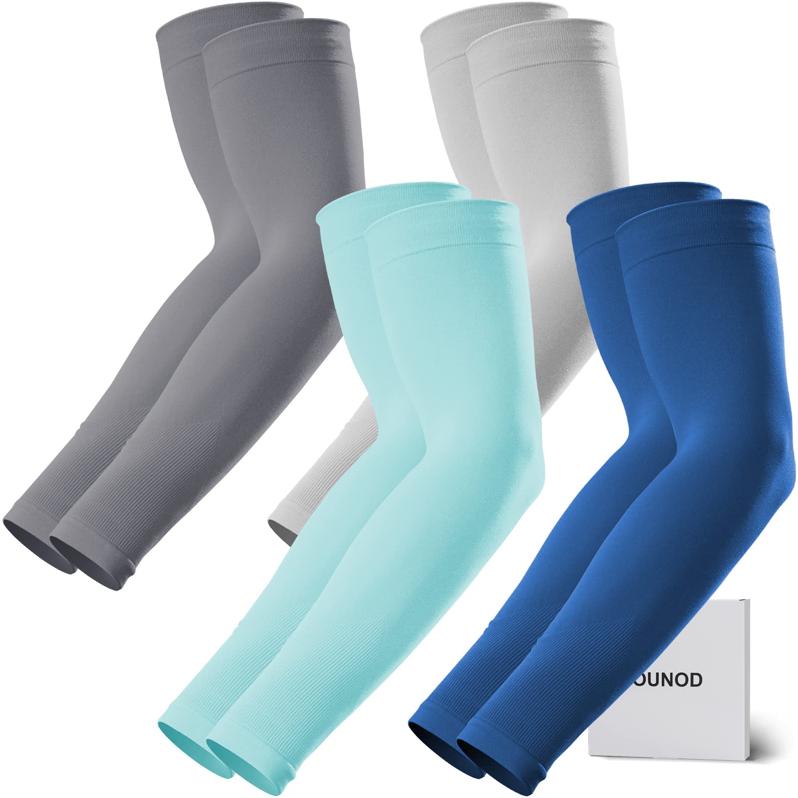 GOUNOD Plain Cuff Cooling Arm Sleeves UV Protection BXPK