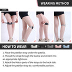 GOUNOD Silicone Patellar Tendon Support Strap BGD001