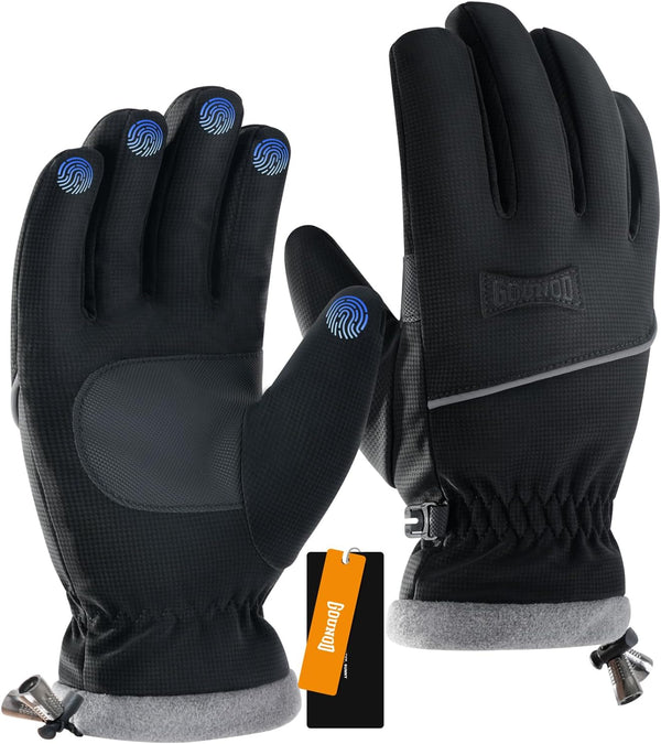 GOUNOD Thermal Insulated Waterproof Windproof Cold Weather Gloves GDUS