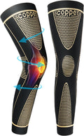 Copper Full Leg Sleeves Long Compression HJ013735