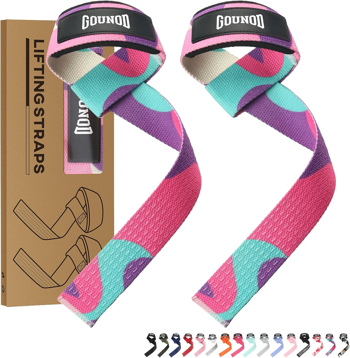 Gounod Non-slip silicone grip and cushioned wrist padding  J46
