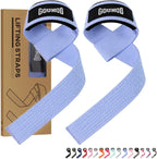 GOUNOD Lifting Straps for Weightlifting, Padded Wrist Straps, Black J461