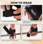 Gounod Non-slip silicone grip and cushioned wrist padding  J46