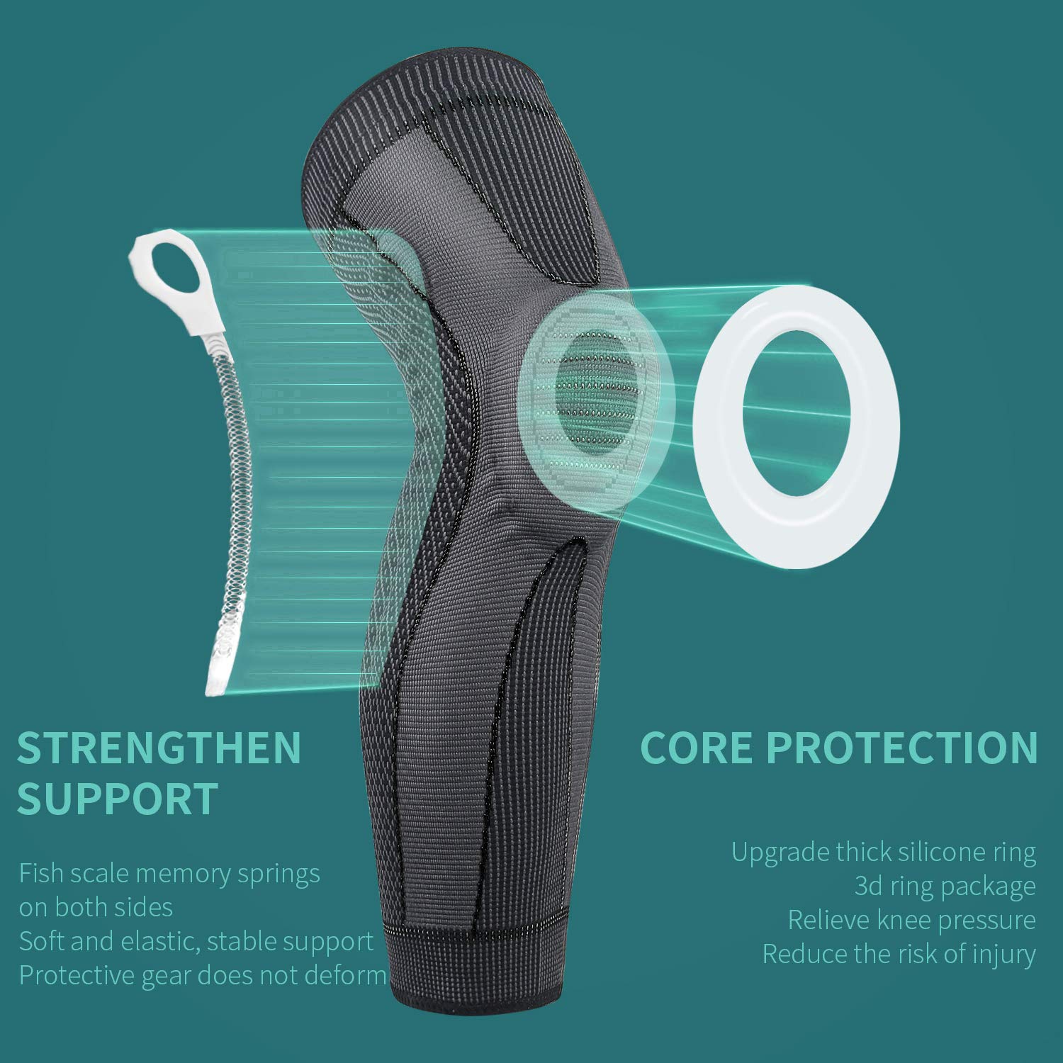 Full Leg Sleeves Long Compression  HJ028