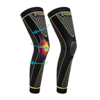 Copper Full Leg Sleeves Long Compression HJ013735