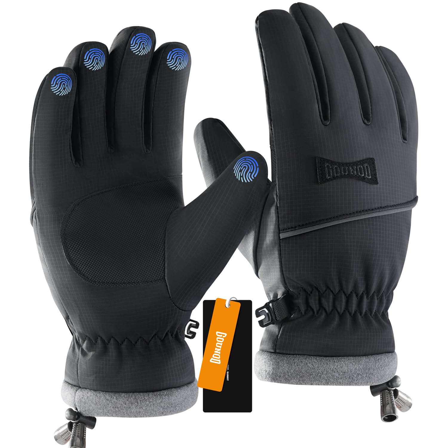 GOUNOD Thermal Insulated Waterproof Windproof Cold Weather Gloves GDUS