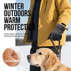 GOUNOD Thermal Insulated Waterproof Windproof Cold Weather Gloves GDUS