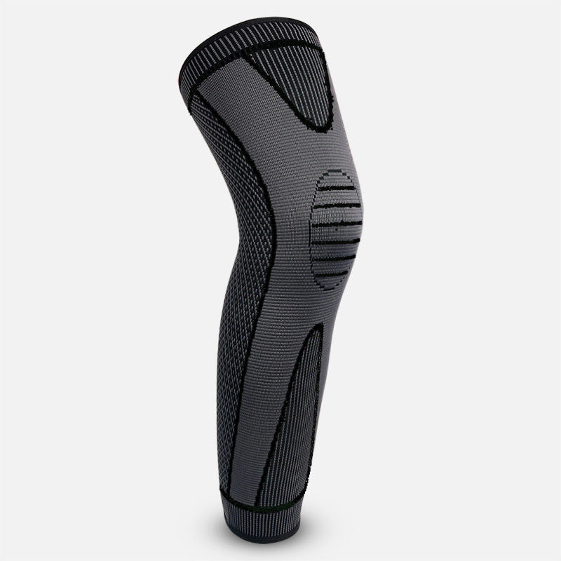 Extended Knitted Nylon Sports Knee Sleeves