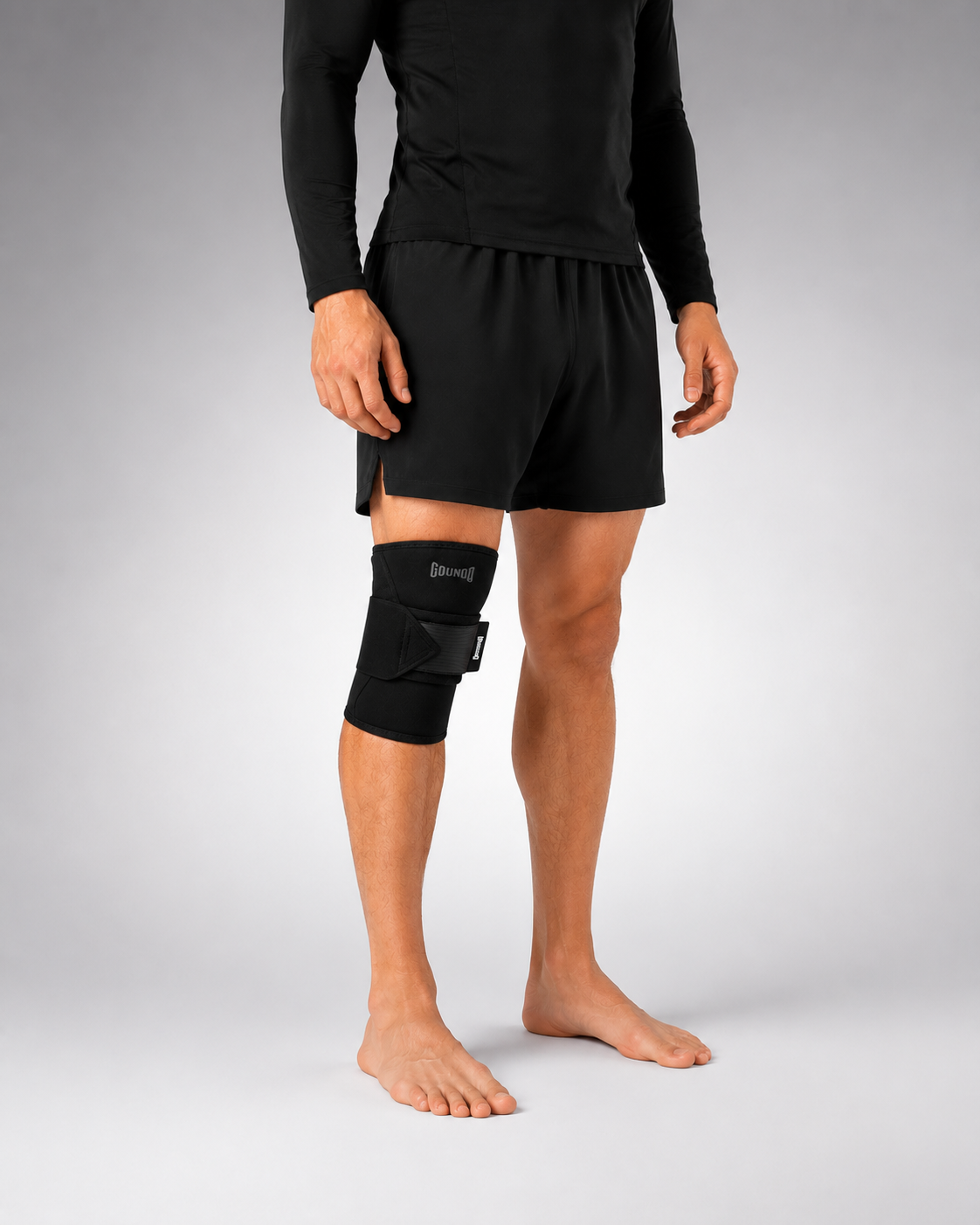 GOUNOD Knee Sleeves for Weightlifting - 7mm Neoprene Knee Sleeves