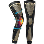 Copper Full Leg Sleeves Long Compression HJ013735